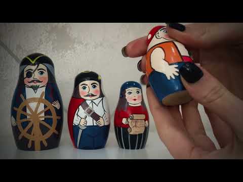 Миниатюра изображения товара Матрешка сувенирная Брестская Фабрика Сувениров Пират 7301