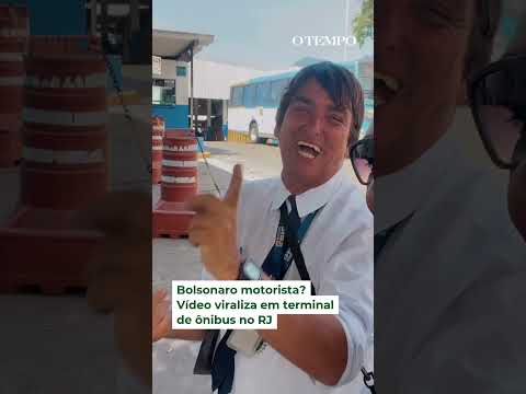 Bolsonaro versão motorista? Vídeo viraliza em terminal de ônibus no RJ