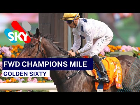 Golden Sixty wins The FWD Champions Mile at Sha Tin