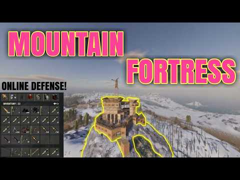 We BUILT a MOUNTAIN TOP FORTRESS against all odds... - RUST CONSOLE EDITION