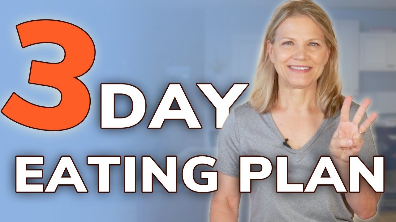 3-Day EATING PLAN to Start or Restart Low Carb Dieting