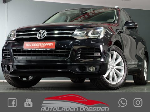 Vw Touareg 3.0TDI R LINE Vollausstattung Fahrzeugpräsentation Autoladen Dresden