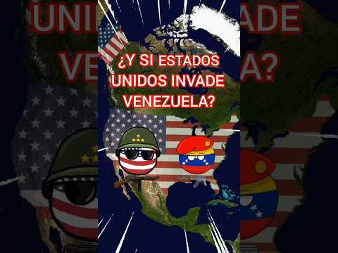 WHAT IF THE US INVADES VENEZUELA? #countryballs #war #map #venezuela