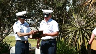 Wayne Gangstad's Coast Guard Retirement Ceremony