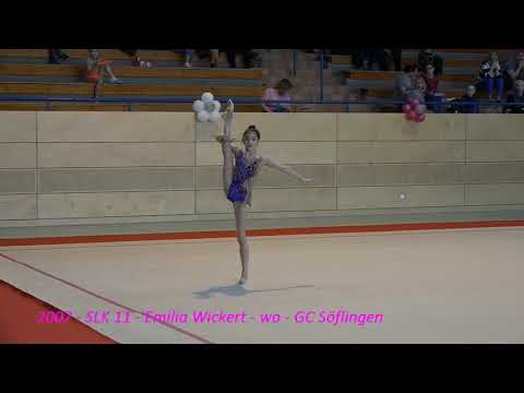 Emilia Wickert 2007 - SLK11 - ohne Handgerät - Rhythmische Sportgymnastik