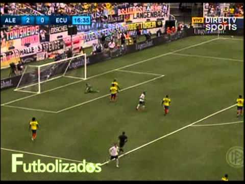 Ecuador 2 - Alemania 4. Amistoso Internacional 2013