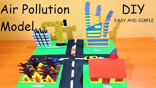 Air Pollution Model for School Science Fair Project