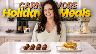 Top 2 Carnivore Holiday Recipes || cheesecake and meatballs 