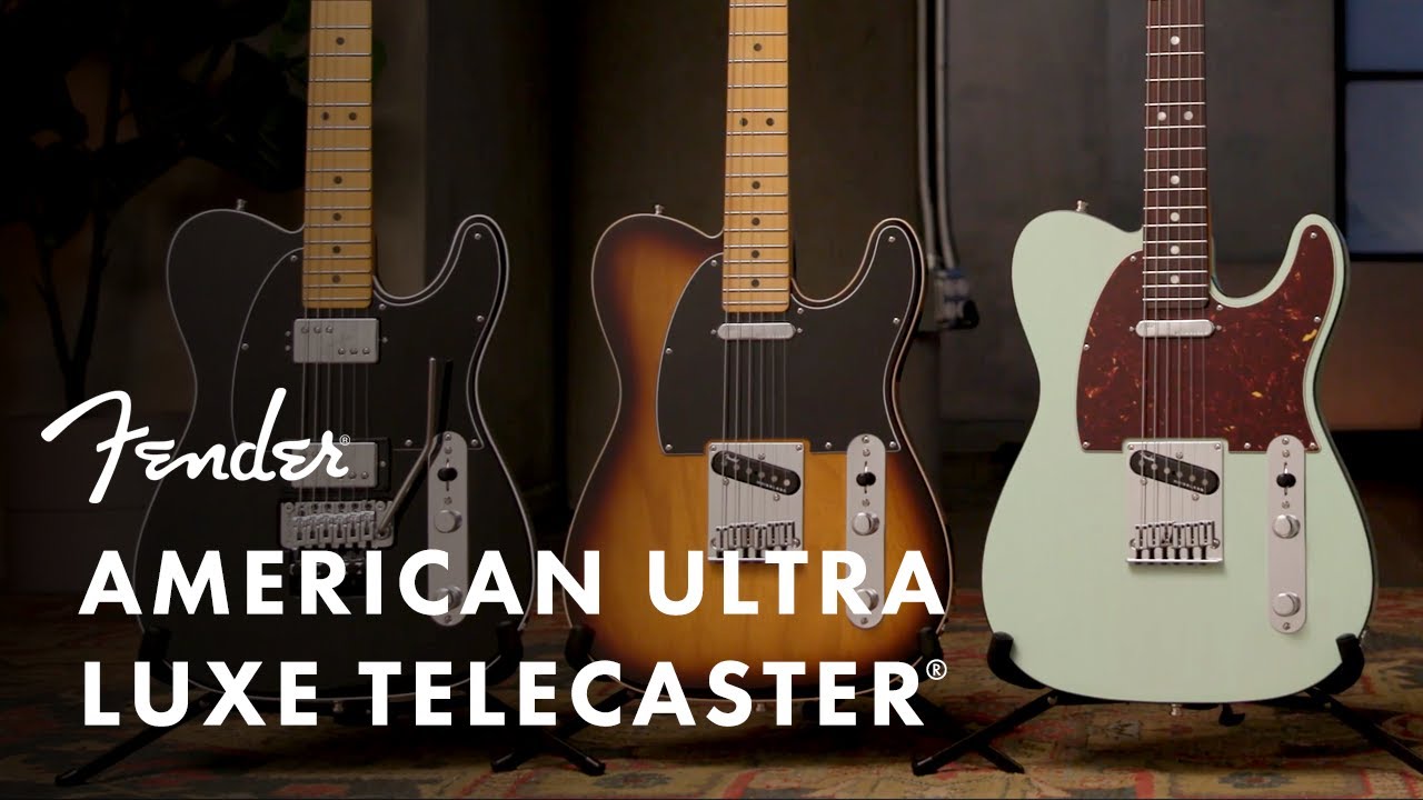 American Ultra Luxe Telecaster® – Fender