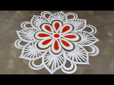laxmi puja special floor alpana rangoli by shyamali rangoli art