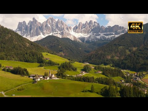 VAL DI FUNES [4K] Most Beautiful Valley | DOLOMITES | ITALY