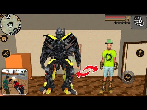 Transformer big fight with robots | Vegas crime simulator 
