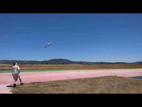 Inverted auto-takeoff of a Firstar with ArduPilot
