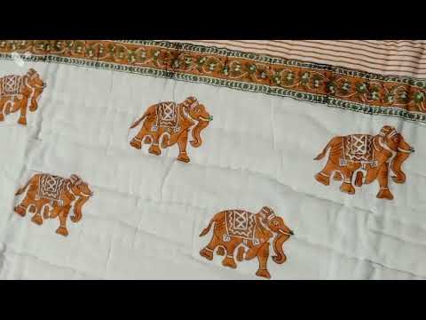 Handmade Jaipuri Comfort Bed Set