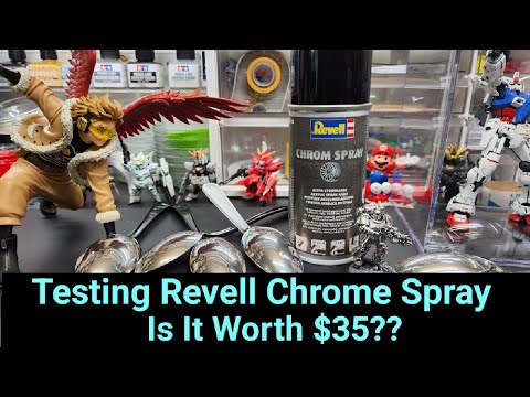 Testing Revell Chrome Spray - Is It Worth $35 ??