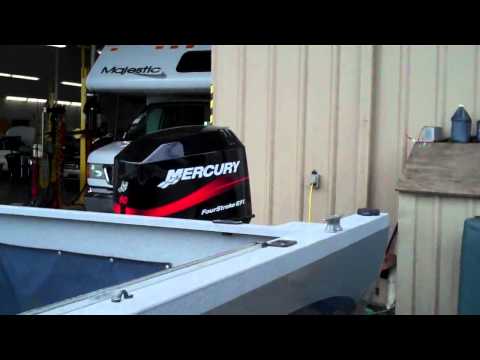 2002 Boat Jetcraft, 1825 Sk KOKANEE, 18' 2002 MERCURY, 60ELPTEFI, OUTBOARD, 4 ST (Run# N136)