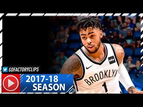 D'Angelo Russell Full Highlights vs Magic (2017.10.24) -  29 Pts