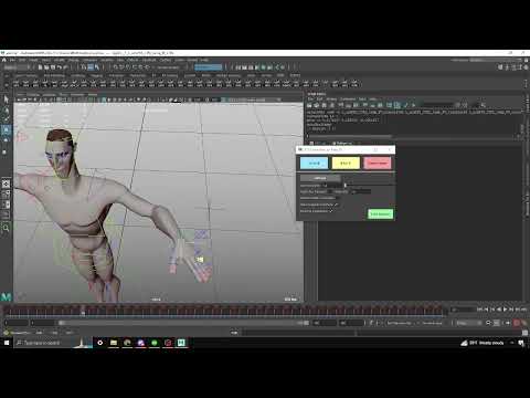 Maya Python Script Ikfk Switcher
