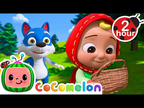 Story Of Little Red JJ 🐺 CoComelon Animal Time Nursery Rhymes and Kids Songs | After School Club