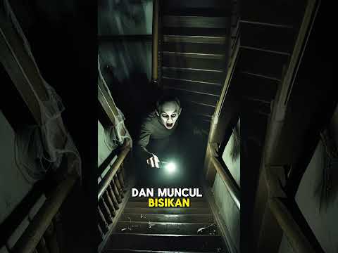 Dia hanya turun sebentar. tapi kembali setelah 12 tahun. #basementhoror #tanggaseram #rilo27 #shorts