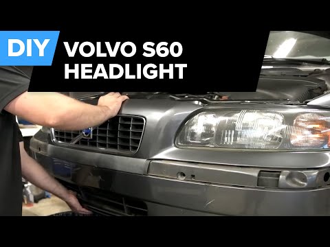 Volvo S60 Headlight Assembly Replacement - DIY in 10 Minutes!
