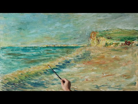How is the impressionist oil painting landscape completed（95）？