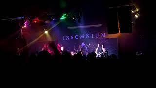 Insomnium - Winter's Gate Pt. 2 live clip Malone's, Santa Ana, CA 6-8-2018