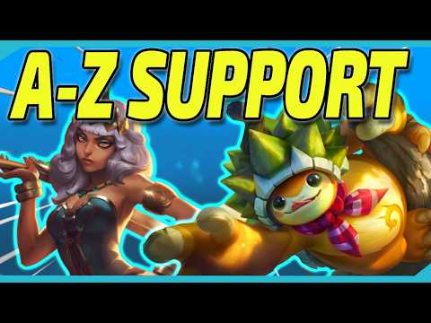 I Played Every Champion Starting with "Q and R" As Support - A-Z Support