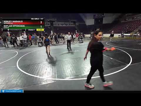 117 Lbs Cons. Semi - Kaylan Hitchcock, Kansas Vs Ashley Naranjo, Washington 46da