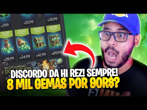 8 MIL GEMAS POR APENAS 89,99? É FAKE! ACORDA HI REZ! | SMITE