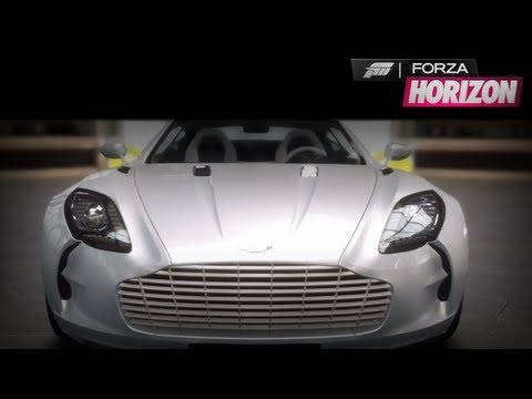 Forza Horizon Aston Martin One-77 FM4 Autovista Clarkson Horizon Visuals