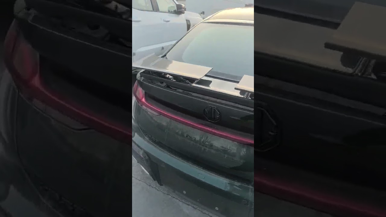 MG 7 2025 model 1.5T DCT Elegance Sport Package with Electric rear wing video