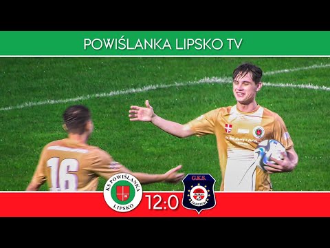 Powiślanka Lipsko - Wulkan Zakrzew 12:0 (Skrót)