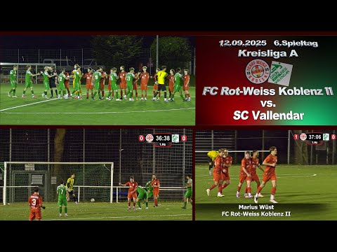 Kreisliga A: FC Rot-Weiss Koblenz II vs. SC Vallendar