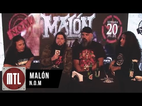 Maln video Entrevista - Lanzamiento de N.O.M - MTL 2015