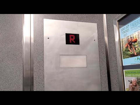 Dewhurst Mod! Turnbull (mod. by Kone) Traction Elevator at Broughton Square Parkade - Victoria BC