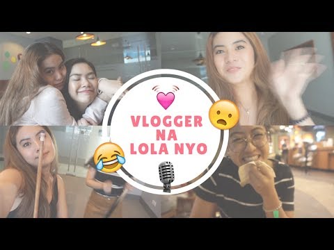 VLOGGER NA LOLA NYO!! & Covered a few songs with Aya De Quiroz ????