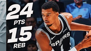 Victor Wembanyama - Stephon Castle - San Antonio Spurs - Toronto Raptors