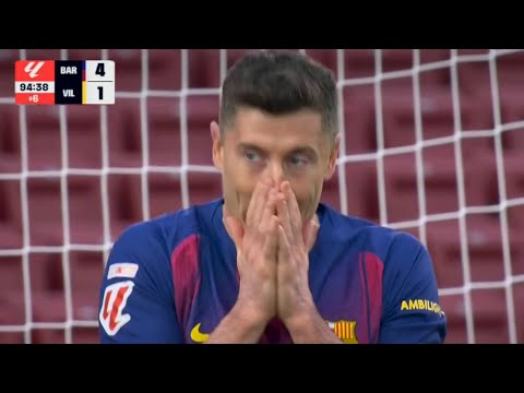 Robert Lewandowski vs Villarreal!