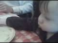 Addie Eating With A Fork
