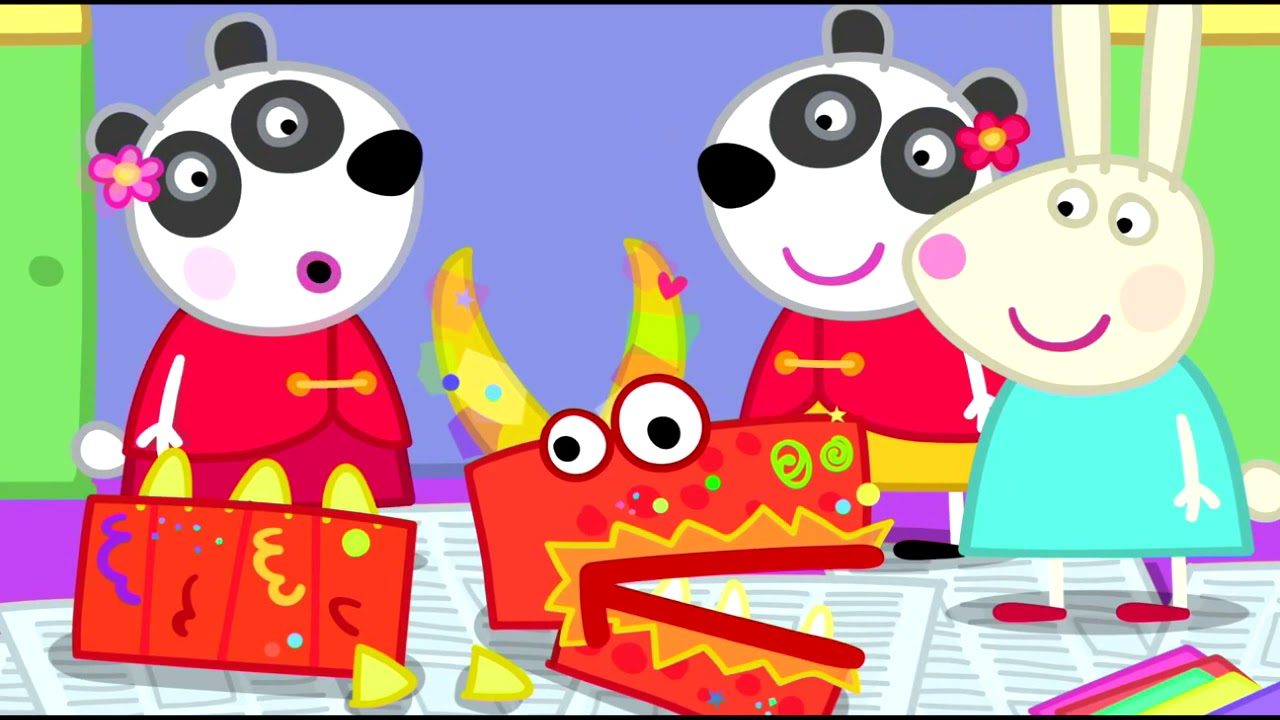 Peppa Pig S06 E02 : čínský Nový rok (Portugalština)