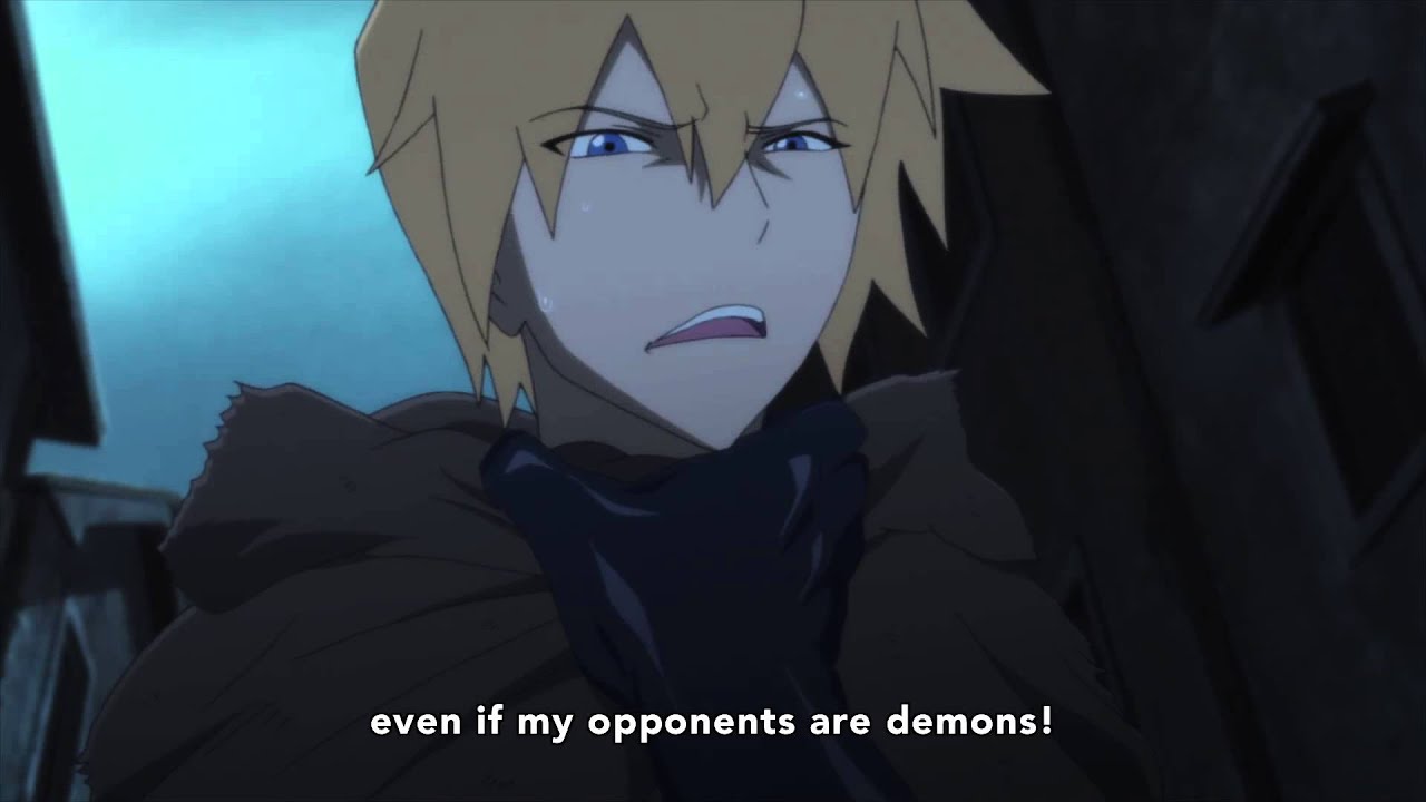 GARO THE ANIMATION - OFFICIAL CLIP - THE NIGHT IS FULL OF HORRORS