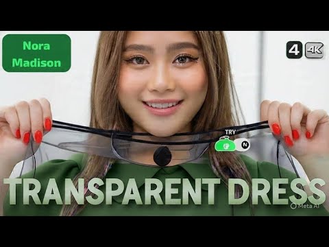 [4K] See-Through Lingerie & Bikini Try-OnHaul | Transparent Outfit Trends 2026 Vid-007