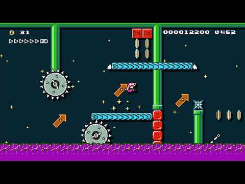 SP 3/3 : Tricky Tracks by Armored103 - Super Mario Maker 2 - No Commentary 1bz