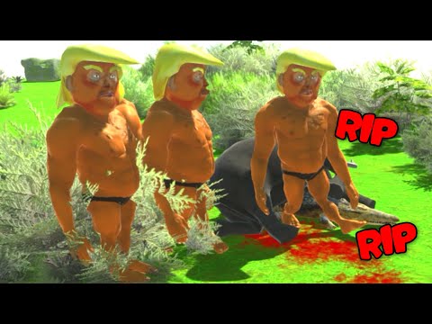 Jeg Satte TRUMP Til At Passe Dyrene! - Animal Revolt Battle Simulator Dansk Ep 1