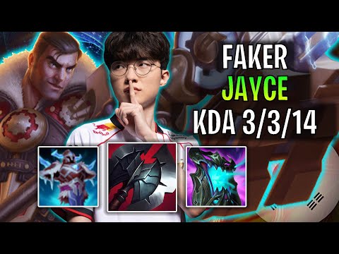 T1 Faker Plays Jayce Mid vs Sylas! | Patch 2025.S1.2