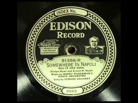 Somewhere in Napoli - Harry Raderman's Dance Orchestra with Vernon Dalhart