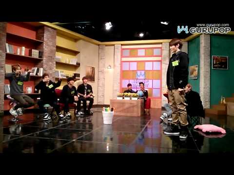 Changsub's wonderful Acting! (The GURUPOP Show EP11 cam ver.)