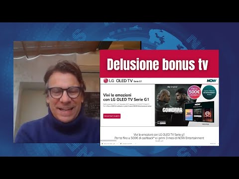 Zuppa del Consumatore 25 nov 2021 - Delusione bonus tv