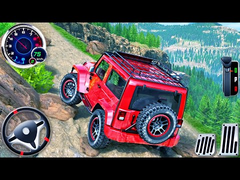 US Offroad Jeep Car Driving Simulator - 4х4 Spintrials Jeep Driver 3D - Android GamePlay